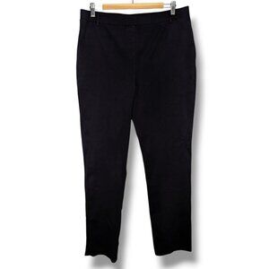 Quince XL Tall 32" Women's Black Ultra-Stretch Ponte Pant Straight Leg